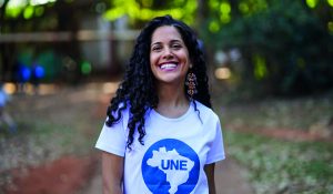 Bianca Borges, presidente da UNE